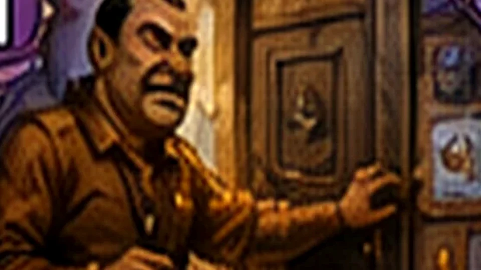 Arte da carta Cobrador Persistente